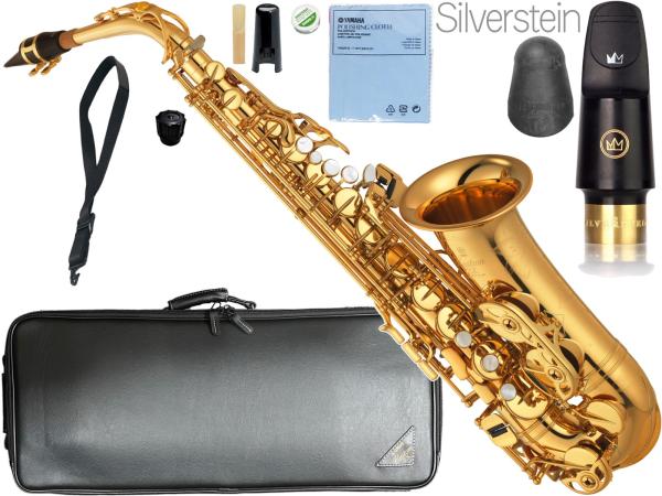 YAMAHA ヤマハ YAS-875EX アルトサックス カスタム ラッカー Alto saxophone gold Custam EX Silverstein LEOマウスピース セット F　北海道 沖縄 離島 代引き不可