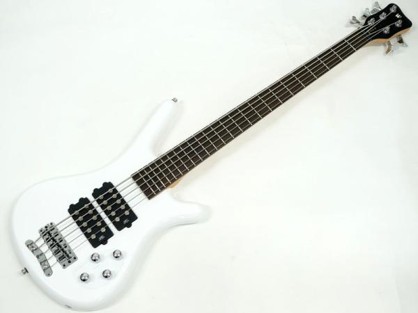 Warwick ワーウィック Rockbass Corvette $$ 5st / White Solid High Polish