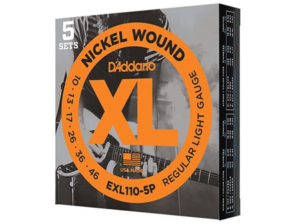 D'Addario ( ダダリオ ) EXL110-5P《10-46 5パックセット》