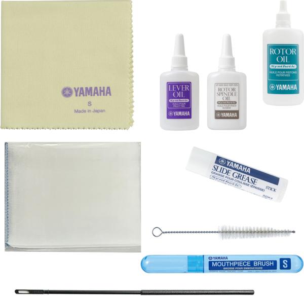 YAMAHA ヤマハ フレンチホルン お手入れセット RO4 ローターオイル SGK4 スライドグリス 他 管楽器 セットH　以下対応不可 北海道 沖縄 離島 代引き