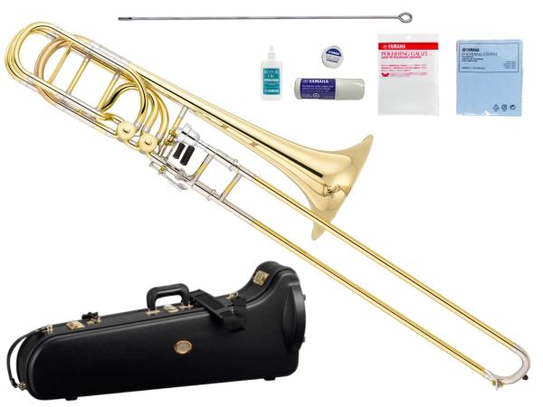 YAMAHA ( ヤマハ ) YBL-835 バストロンボーン イエローブラスベル 太管 ダブルロータリー 日本製  カスタム Xeno Bass Trombone　北海道 沖縄 離島不可