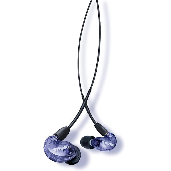SHURE シュア SE215スペシャルエディション 高遮音性イヤホン SE215SPE-PL-A パープル【国内正規品】