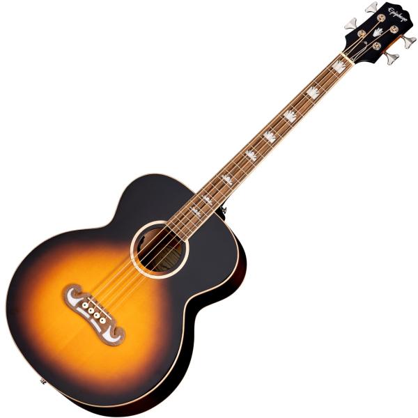 Epiphone ( エピフォン ) El Capitan J-200 Studio Bass Aged Vintage Sunburst エレキベース アコースティックベース