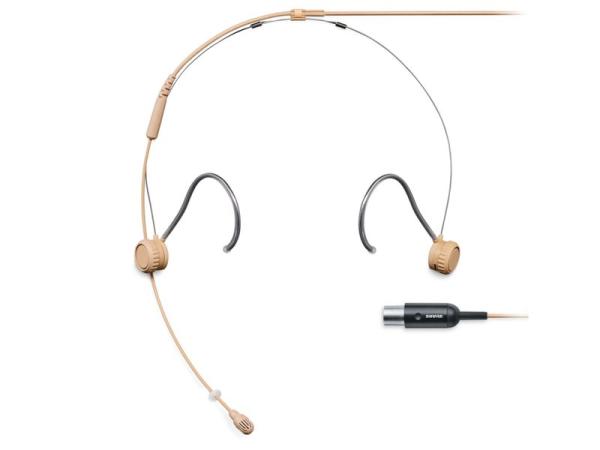 SHURE シュア TH53T/O-MTQG　無指向 ヘッドセットマイク タン TA4F端子