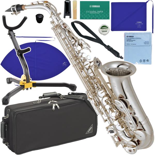 YAMAHA ヤマハ 5年保証サービス対象 YAS-62S アルトサックス 銀メッキ セットD　以下対応不可 北海道 沖縄 離島 代引き