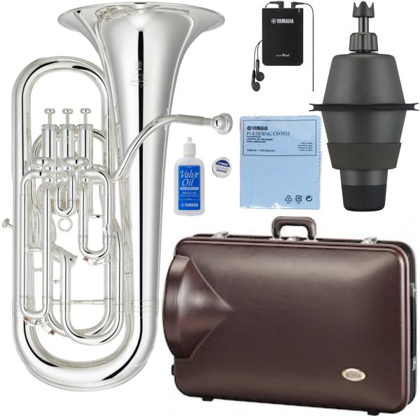 YAMAHA ( ヤマハ ) YEP-642S ユーフォニアム Neo 銀メッキ 4ピストン 太管 コンペンセイティング B♭ Euphonium Schilkeマウスピース セット E　北海道 沖縄 離島不可