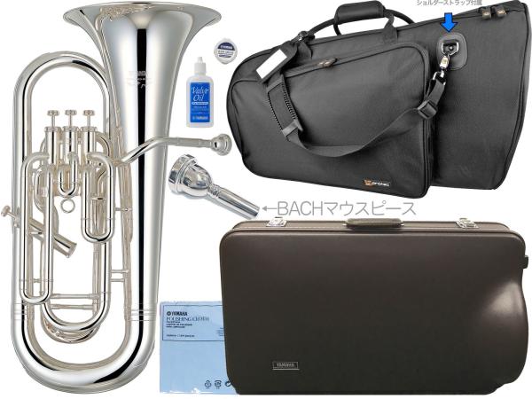 YAMAHA ヤマハ YEP-621S ユーフォニアム 正規品 銀メッキ 4ピストン 太管 Euphonium 本体 管体 日本製 管楽器 セット F　北海道 沖縄 離島不可