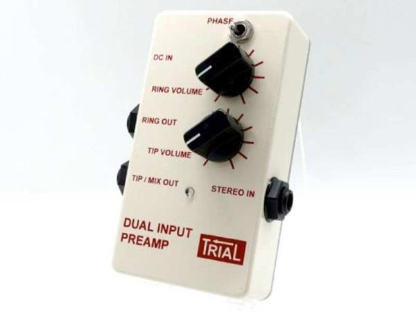 TRIAL トライアル DUAL INPUT PREAMP エフェクター プリアンプ
