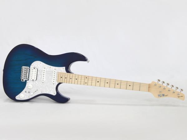 FgN ( フジゲン ) EOS-ASH-M / SBB (See-through Blue Burst)