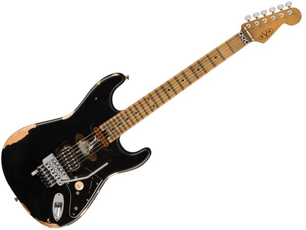 EVH ( イーブイエイチ ) Frankenstein Relic Black  エディ・ヴァンヘイレン フランケン ブラック レリック エレキギター