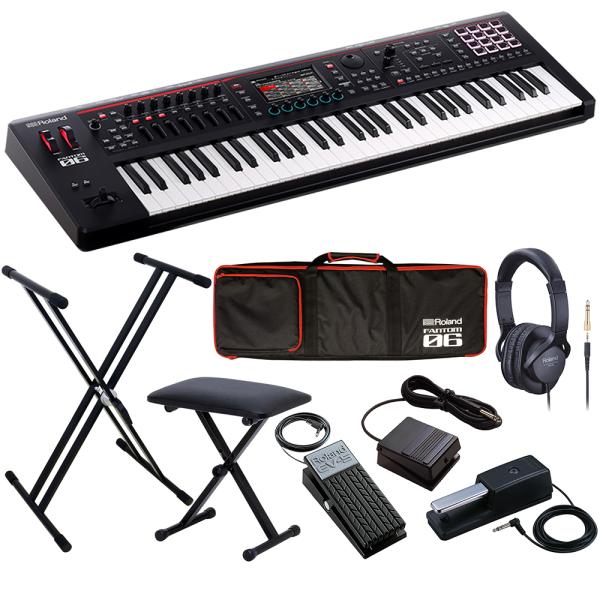 Roland ローランド ［納期：9月以降］ FANTOM-06 Roland製アクセサリー セット シンセサイザー