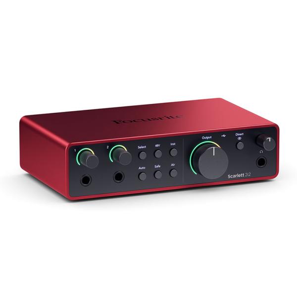 Focusrite フォーカスライト Scarlett 2i2 (gen4) 国内正規品