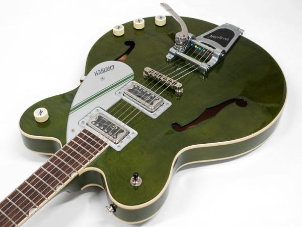 GRETCHセミアコG2604Tギターグリーンストリームライナー定価15万円 157687-10.jpg