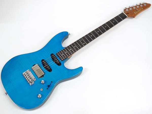 Ibanez ( アイバニーズ ) MMN1 Martin Miller Signature Transparent Aqua Blue 日本製 エレキギター  マーティン・ミラー