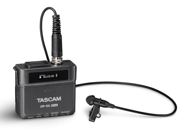 TASCAM ( タスカム ) DR-10L Pro ◆ 32ビットフロート録音対応ピンマイク フィールドレコーダー