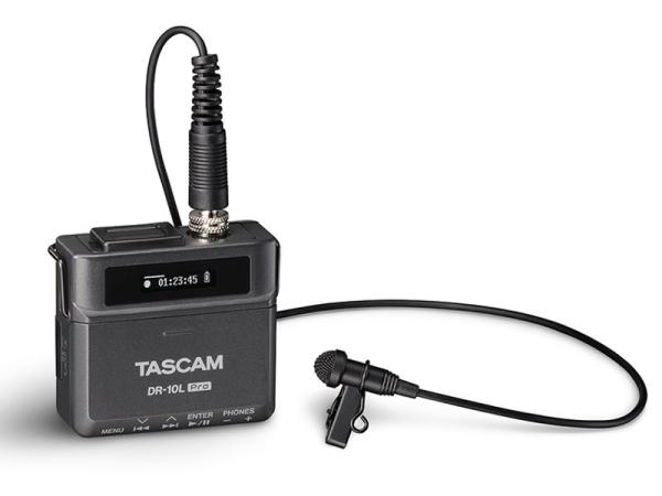 TASCAM タスカム DR-10L Pro ◆ 32ビットフロート録音対応ピンマイク フィールドレコーダー