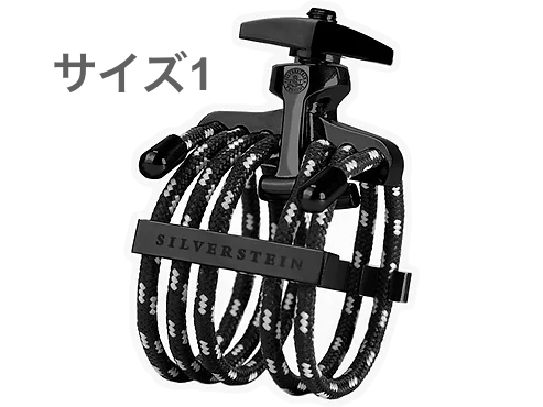 Silverstein シルバースタイン B501A オリジナル ブラック リガチャー サイズ1 ソプラノサックス ラバー soprano saxophone Ligature ORIGINAL Black size1　北海道 沖縄 離島不可
