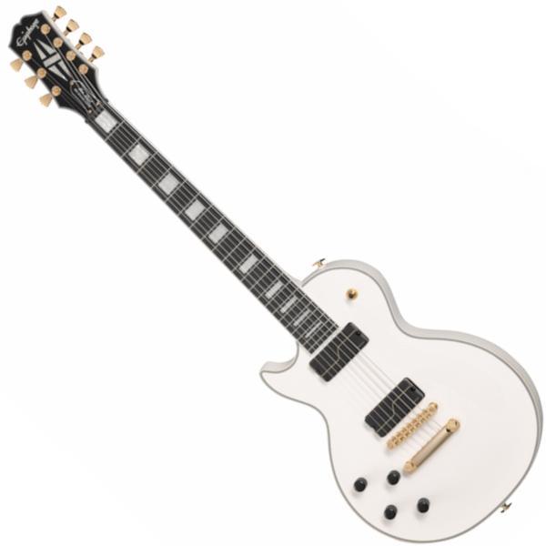 Epiphone ( エピフォン ) Left-handed Matt Heafy Les Paul Custom Origins Bone White 7-String  左用 7弦ギター レスポール・カスタム 