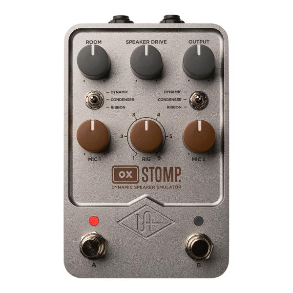 Universal Audio ユニバーサル オーディオ UAFX OX Stomp Dynamic Speaker Emulator【在庫あり、即納可能】
