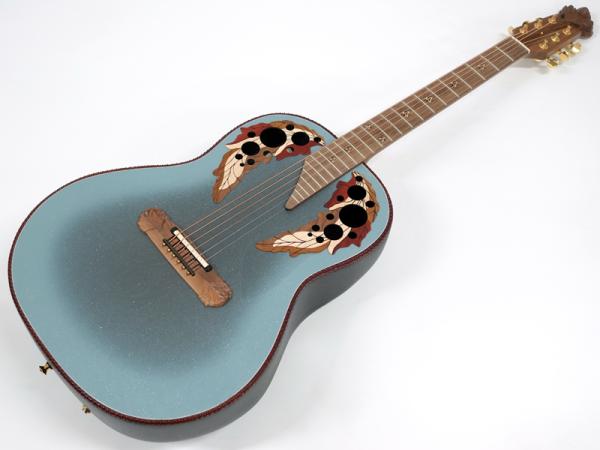 Ovation Adamas 1687GT-8 Reverse Blue Burst  USA カスタムショップ オベーション アダマス