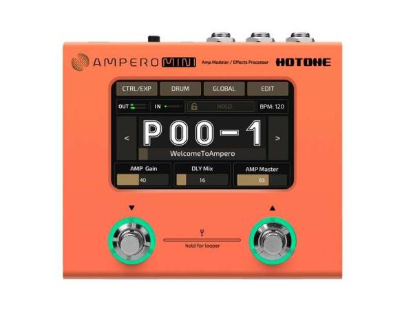 HOTONE ( ホット・トーン ) Ampero Mini Orange マルチエフェクター アンペロミニ シミュレーター