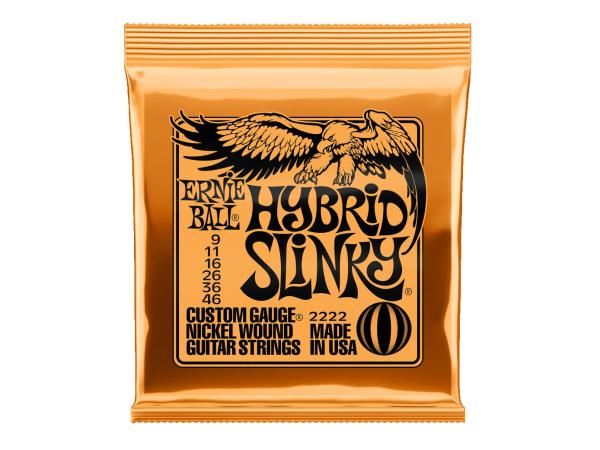 ERNIE BALL アーニーボール HYBRID SLINKY #2222《9-46》１ダース(１２セット)