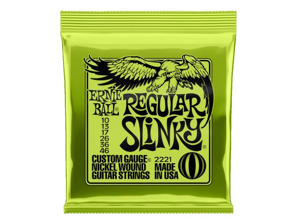 ERNIE BALL アーニーボール REGULAR SLINKY #2221《10-46》１ダース(１２セット)