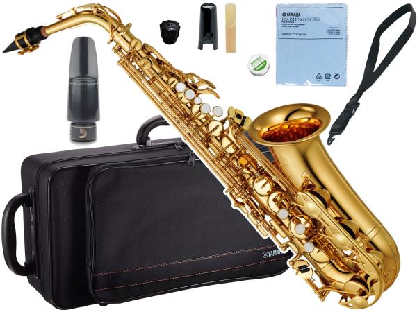 YAMAHA ヤマハ 5年保証サポート対象 YAS-280 アルトサックス ラッカー 管楽器 Alto saxophone gold セレクトジャズマウスピース セットR　北海道 沖縄 離島不可