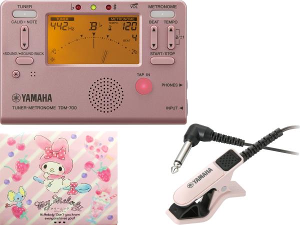 YAMAHA ( ヤマハ ) TDM-700P ピンク チューナーメトロノーム TM-30PK チューナー用 マイク クロマチックチューナー 管楽器 セット E　北海道 沖縄 離島不可