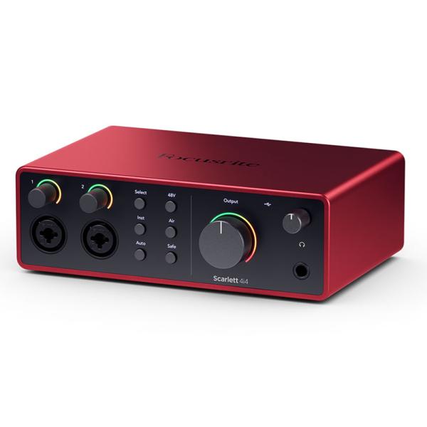 Focusrite フォーカスライト Scarlett 4i4 (gen4) 国内正規品 オーディオインターフェイス DAW DTM