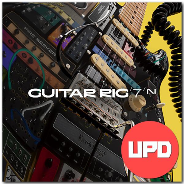 Native Instruments ネイティブインストゥルメンツ Guitar Rig 7 Pro Update  (ダウンロードコード）
