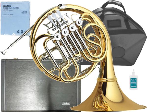 YAMAHA ヤマハ YHR-567D フレンチホルン デタッチャブル フルダブルホルン 管楽器 Full double French horn セミハードケース セット G　北海道 沖縄 離島不可