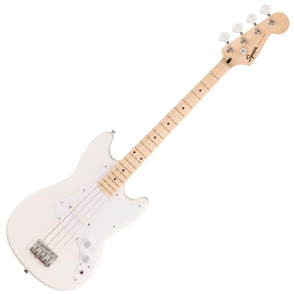 SQUIER ( スクワイヤー ) Squier Sonic Bronco Bass Arctic White  ブロンコ・ベース byフェンダー エレキベース 