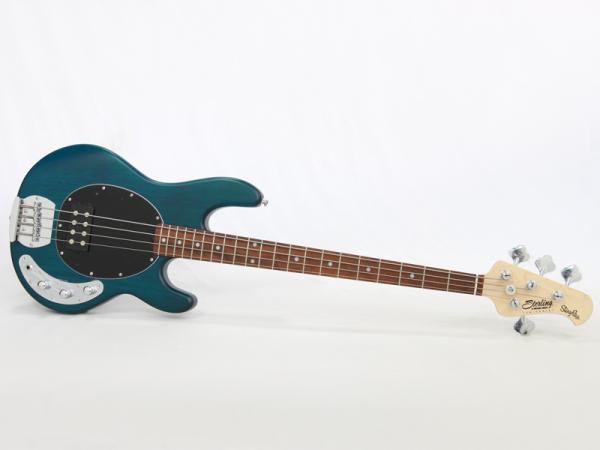 Sterling by Musicman RAY4 Trans Blue Satin スティングレイ ベース スターリン by ミュージックマン  SUB Series 