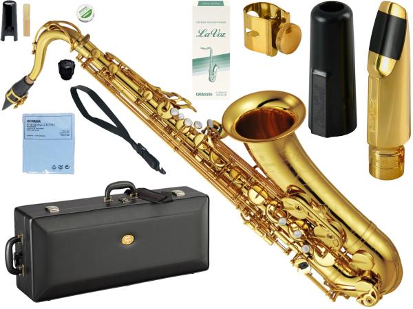 YAMAHA ( ヤマハ ) YTS-82Z テナーサックス カスタムZ ゴールド 日本製 Tenor saxophone gold Custam Z Otto Linkマウスピース セット M　北海道 沖縄 離島不可