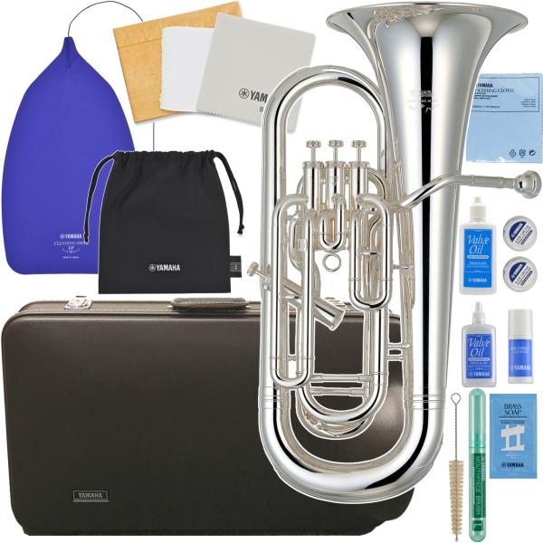 YAMAHA ヤマハ 5年保証サポート対象 YEP-621S ユーフォニアム 銀メッキ 4ピストン 管楽器 セットI　以下対応不可 北海道 沖縄 離島 代引き