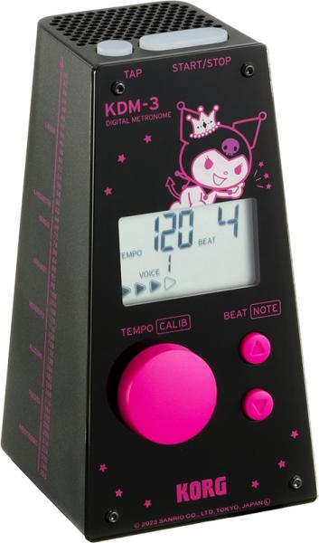 KORG コルグ 箱ボロ アウトレット KDM-3-KU クロミちゃん デジタル メトロノーム ホワイト 限定 KDM3 digital metronome KUROMI　北海道 沖縄 離島不可