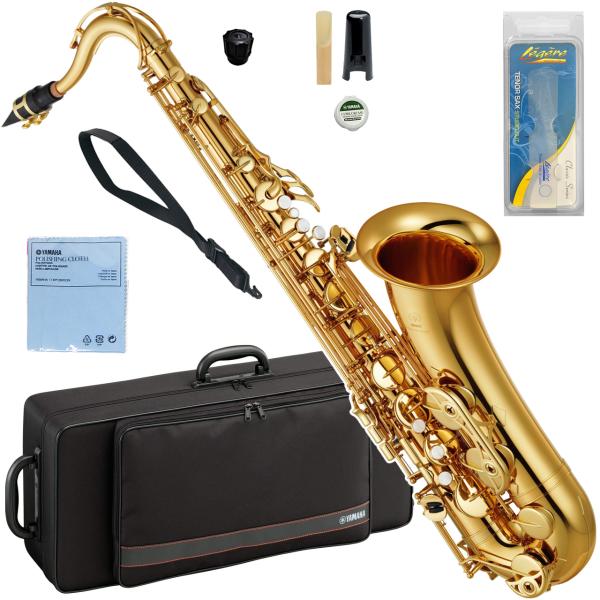 YAMAHA ヤマハ 5年安心サポート対象 YTS-380 テナーサックス ラッカー ゴールド セットJ　以下対応不可 北海道 沖縄 離島 代引き
