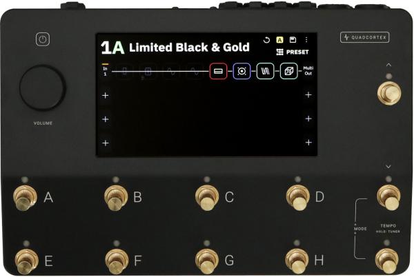 Neural DSP QUAD CORTEX Limited Black＆Gold