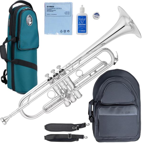 YAMAHA ヤマハ YTR-8330EMS エリック ミヤシロ トランペット 銀メッキ イエローブラス カスタム B♭ Trumpets custom Eric Miyashiro セット D　北海道 沖縄 離島不可