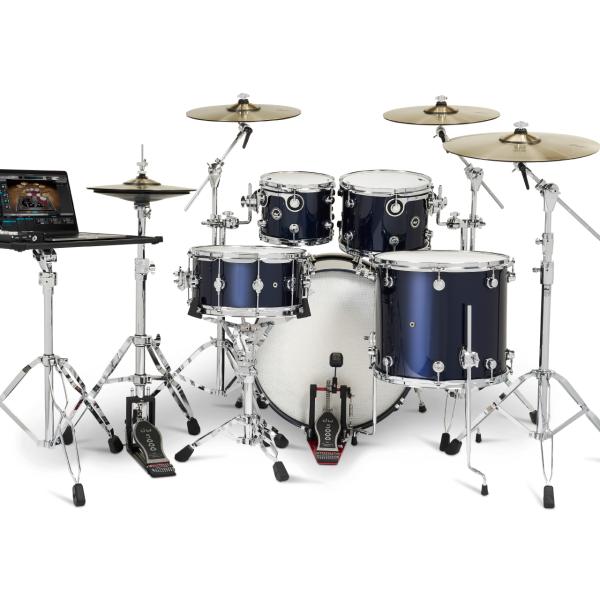 DW ディーダブル DWe 5-Piece Complete Bundle Kit Midnight Blue