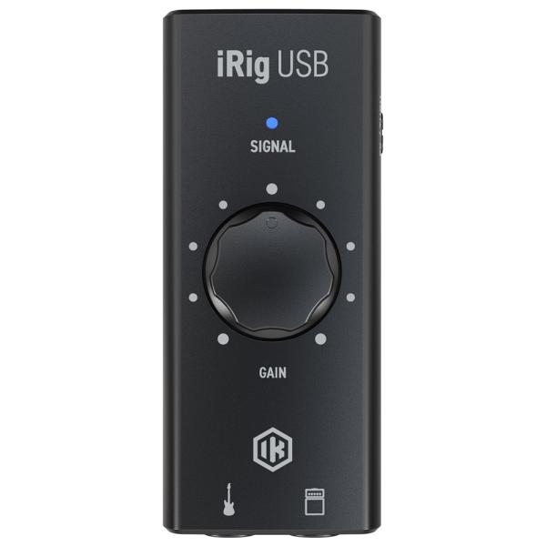 IK Multimedia アイケーマルチメディア iRig USB オーディオインターフェイス ギター／ベース用インターフェイス 日本正規品
