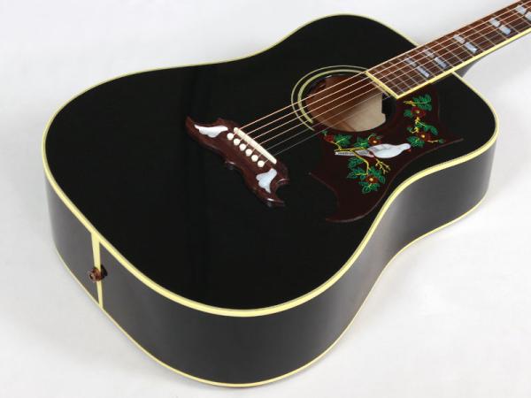 2002年製 Gibson D ove ブラック　エボニー 2002年製 Gibson D ove ブラック エボニー （正規品） - メルカリ