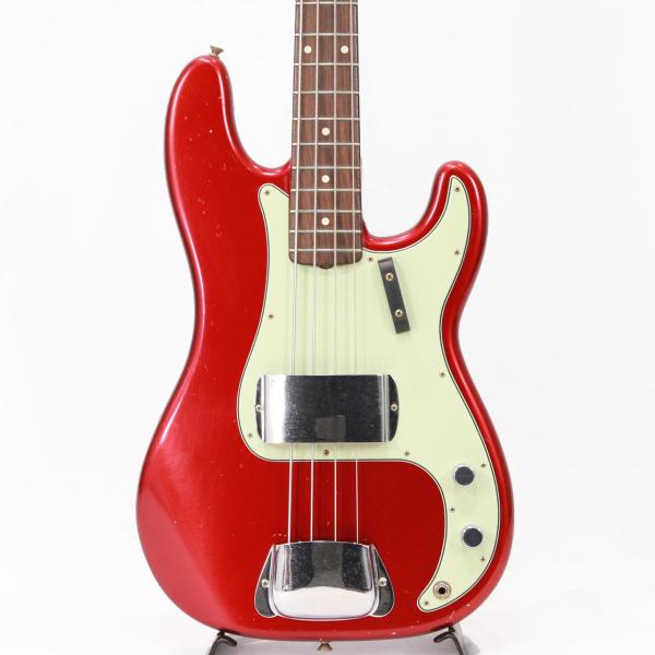 Fender Custom Shop  '62 Precision Bass Journeyman Relic Master Built by Dennis Galuszka / Candy Apple Red