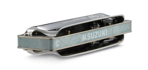 SUZUKI スズキ M-20S MANJI SKY C調 10穴 ハーモニカ マンジスカイ 天然木繊維入 ブルー ボディ 10Holes blues  Harmonica harp 北海道 沖縄 離島不可 | ワタナベ楽器店 ONLINE SHOP