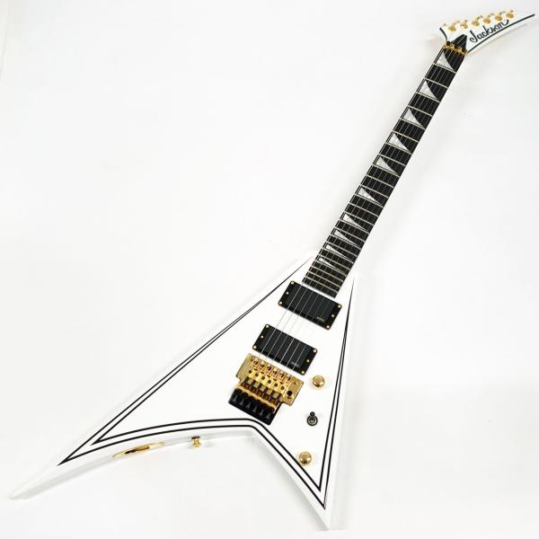 Jackson ジャクソン MJ Series Rhoads RR24MG / White with Black Pinstripes 
