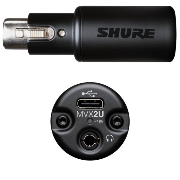 SHURE シュア MVX2U ◇ デジタルオーディオインターフェース