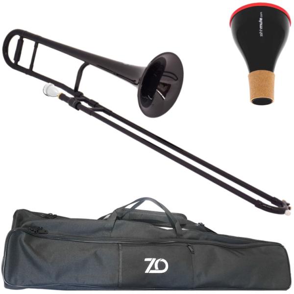 ZO ゼットオー トロンボーン TTB-05 ブラック アウトレット プラスチック 細管 テナートロンボーン 管楽器  tenor trombone black　北海道 沖縄 離島不可