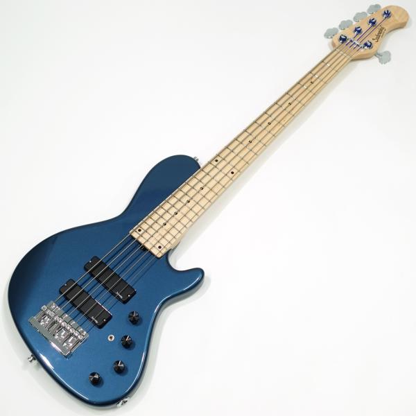 Sadowsky ML24 SC5 Single Cut Bass Ash / Lake Placid Blue High Polish 【OUTLET】