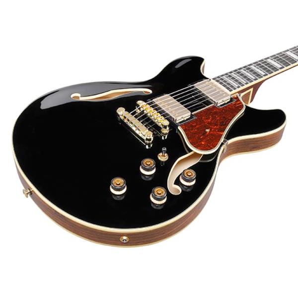 Ibanez アイバニーズ AS93BC BK セミアコ エレキギター Black
